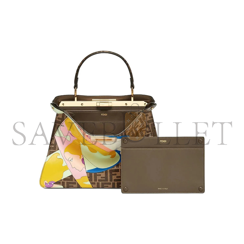 F**di peekaboo iseeu tote 8bn321ajhrf1hby (18*13*6.5m)